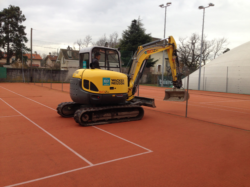 Rénovation terrains 2014