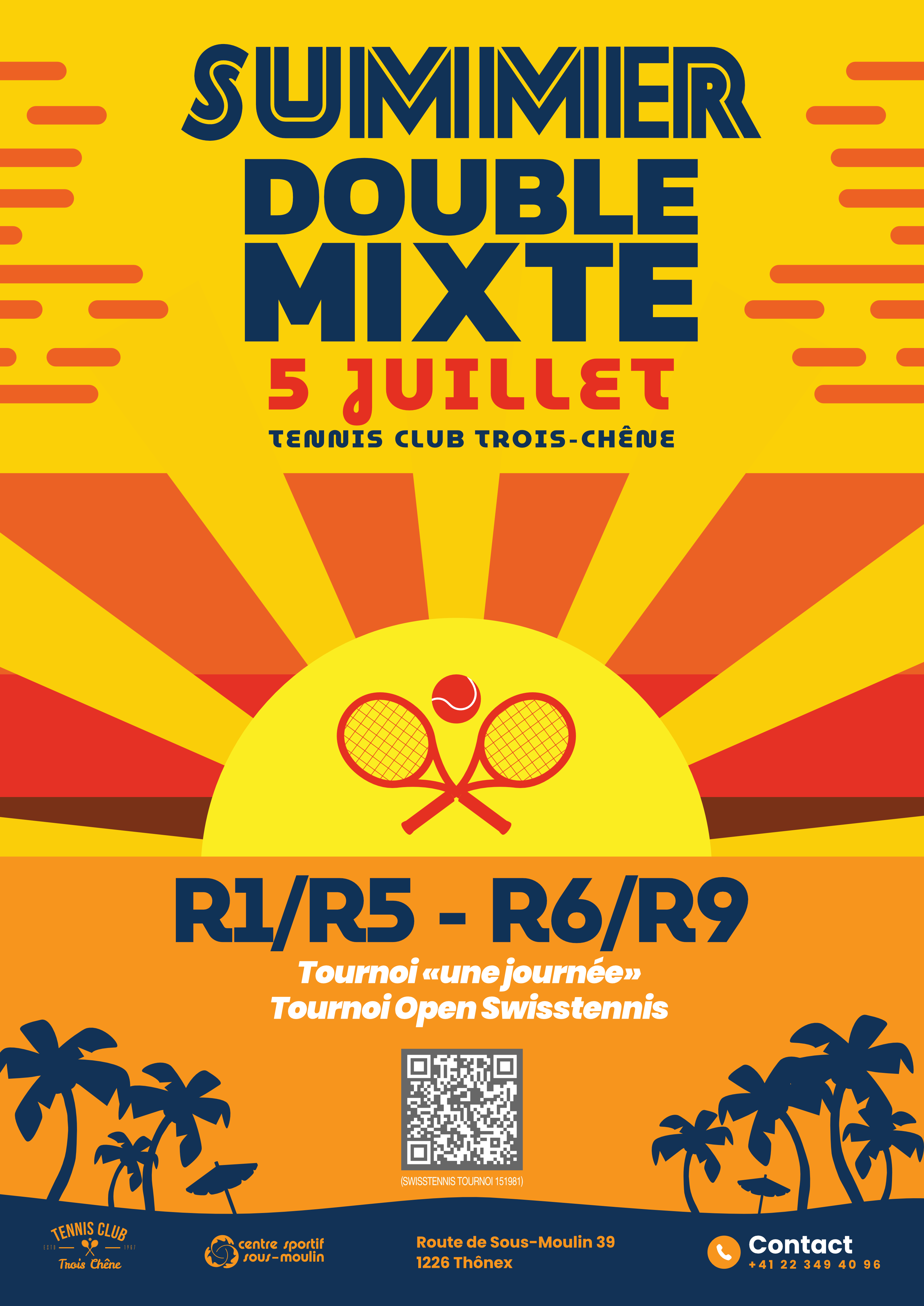 Affiche Summer Double Mixte
